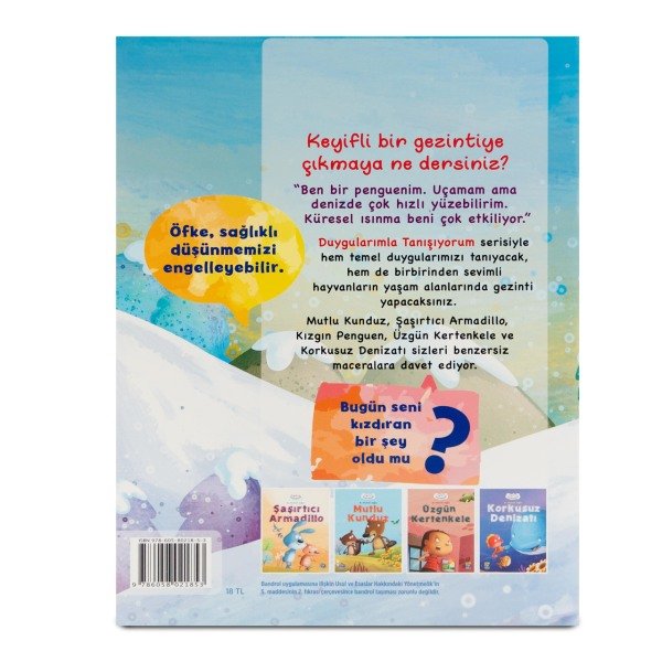 Duygularımla Tanışıyorum - Kızgın Penguen (e-kitap versiyonu da mevcut)